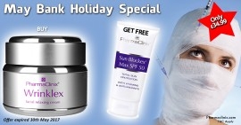 Buy Wrinklex and get Sun Blockex SPF 50 MAX Free